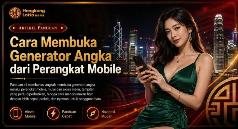 Cara Membuka Generator Angka dari Perangkat Mobile