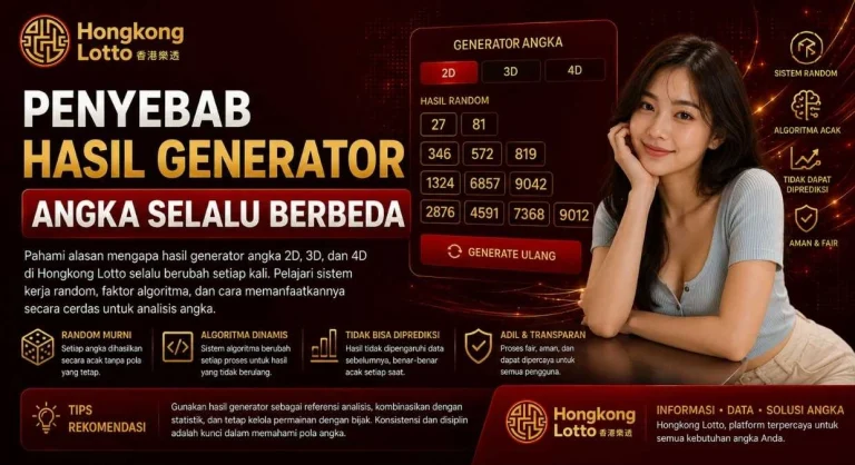 Penyebab Hasil Generator Angka Selalu Berbeda