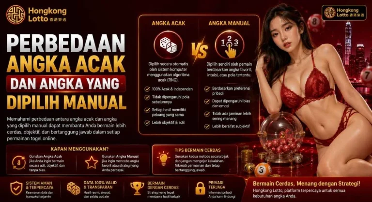 Perbedaan Angka Acak dan Angka yang Dipilih Manual