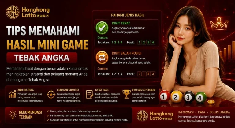Tips Memahami Hasil Mini Game Tebak Angka